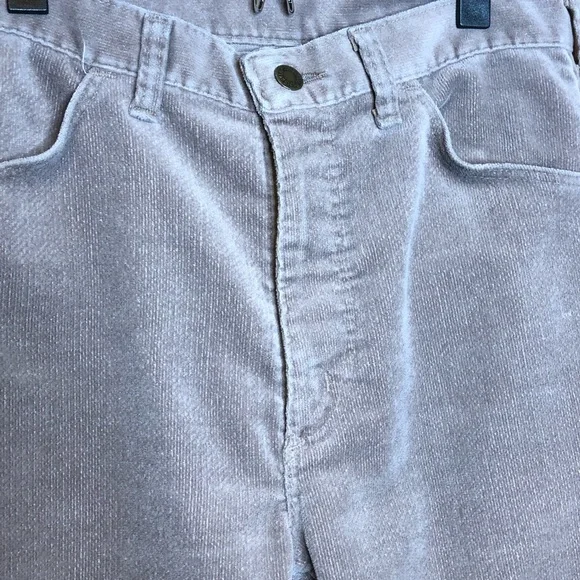 WRANGLER Vintage Corduroy Pants High Rise Mom Mauve Size 30 - Picture 6 of 15